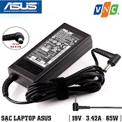 Sạc Laptop Asus 19V - 3.42A - 65W Kèm Dây Nguồn (Adapter Asus 19V - 3.42A)