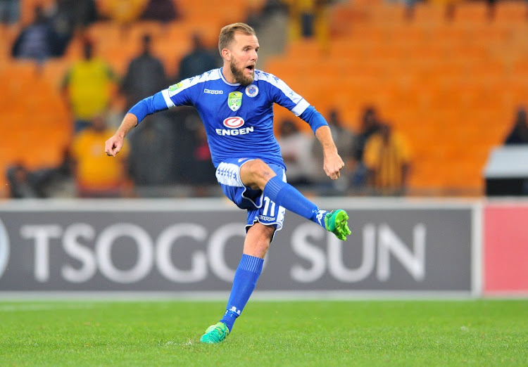 New Zealand and SuperSport United striker Jeremy Brockie.