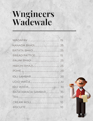 Engineers Wadewale menu 1