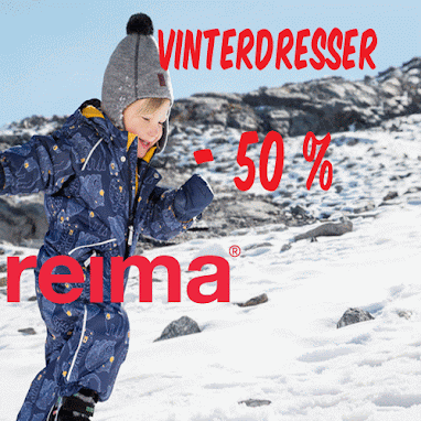 Alle vinterdresser fra Reima - 50 %