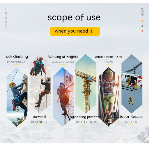 Title 4, Climbing Button Carabiner for Outdoor Rock Clim...