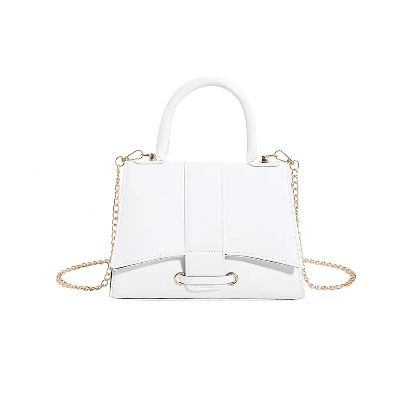 Pure Kleur Trendy Draagbare Kleine Vierkante Schoudertas. Ideaal voor dagelijks gebruik en om je essentials stijlvol mee te nemen, compact en handig.