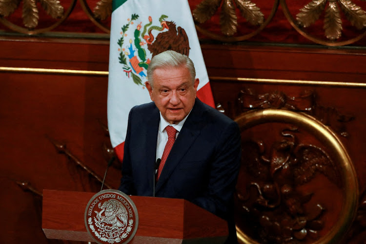 Mexico's President Andres Manuel Lopez Obrador.