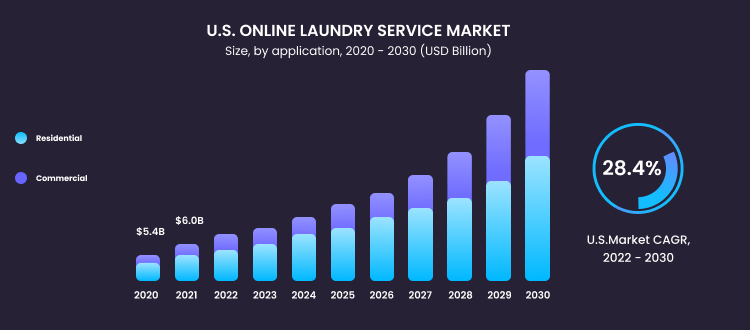 U.S. Online Laundry Service Market