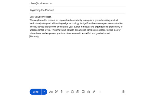Magic Rewrite – AI Email & Message Rewriter screenshot 3