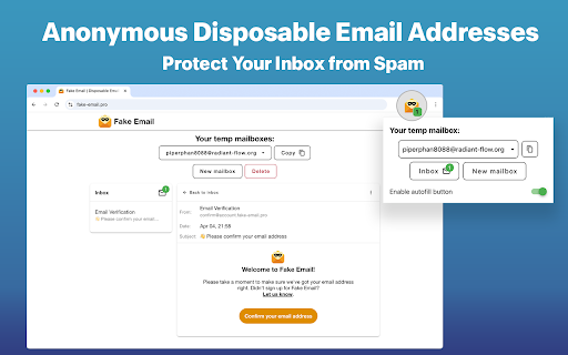 Fake Email Generator