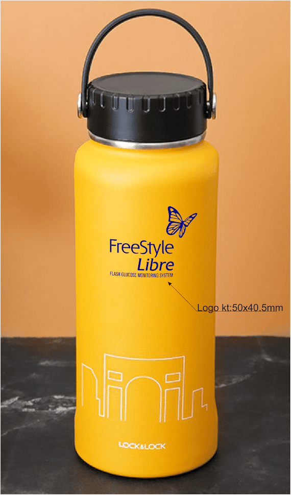 [Gift] Bình Nước Lock&Lock - Abbott Free Style Libre