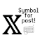 Item logo image for X Symbol in your posts!