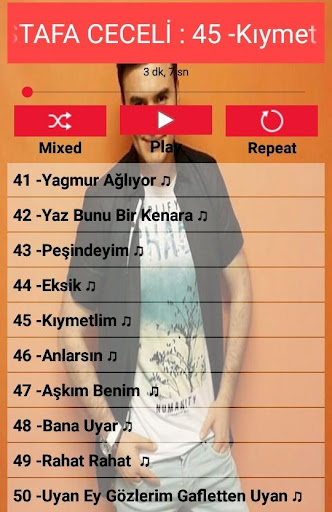 MUSTAFA CECELİ EN SEVİLEN SARKİLARİ