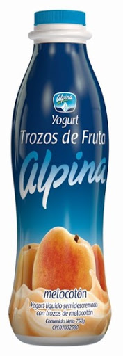 //Yogurt Alpina Melocoton Trozos Fruta 750Ml undefined