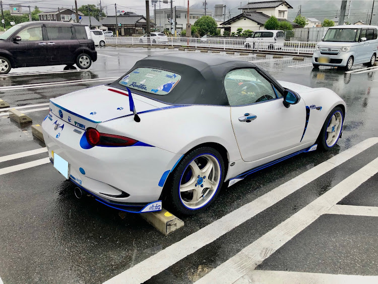 ロードスターの道の駅にて！・医療従事者にエールを❗️・漫画風画像・two-kに関するカスタム事例の投稿画像9枚目