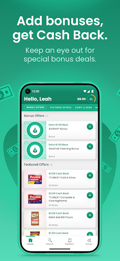 Screenshot Checkout 51: Cash Back Savings