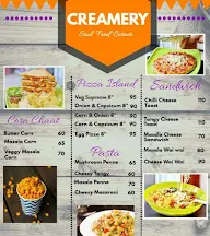 Creamery menu 1