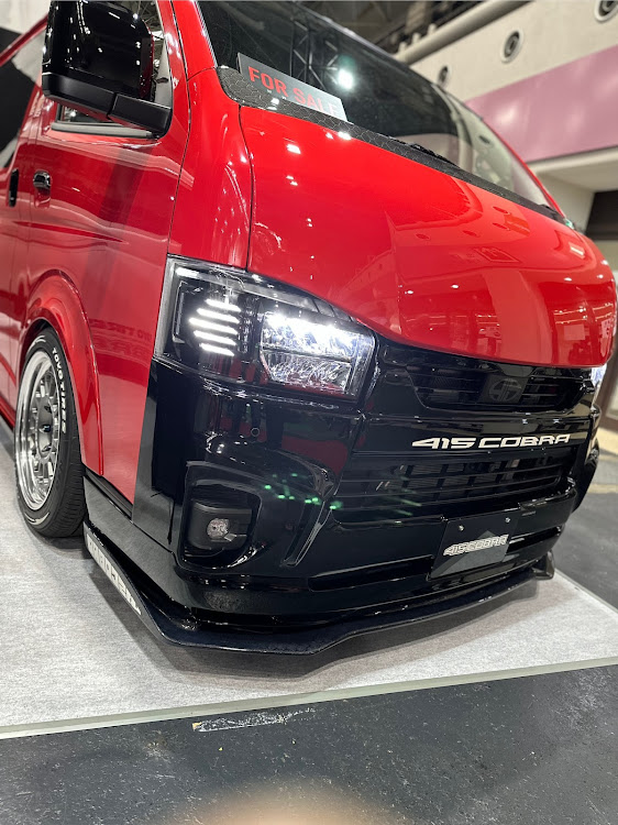 ハイエースバンのいつもいいね＆コメントありがとうございます・大阪オートメッセ2023・２月も宜しくお願いします・フォロワーさまに感謝です・キリ番ゲットに関するカスタム事例の投稿画像5枚目