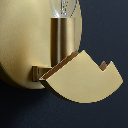 Title 4, Copper Wall Lamp Nordic Art for Living Room. So...