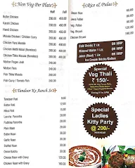 Punjabi Tadka Family Restaurant menu 3