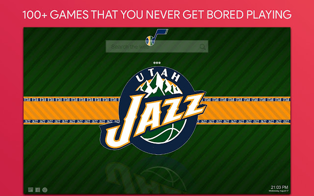 Utah Jazz Wallpaper HD Custom New Tab