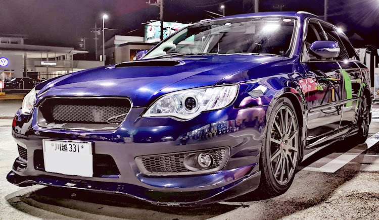 レガシィツーリングワゴンの車高調整・シートカバー取付・ピックアッ...🤭🤫🤫🤫・DIYに関するカスタム事例の投稿画像1枚目