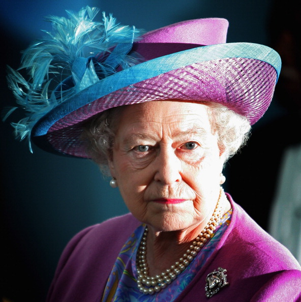 Queen Elizabeth before a luncheon at the Governor's House in Williamsburg, Virginia on May 4 2007. Picture: FILM MAGIC/ANWAR HUSSEIN