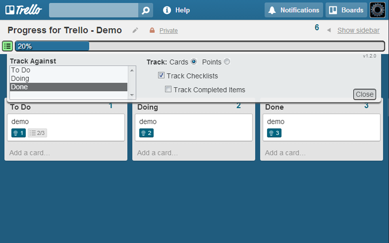 Progress for Trello Preview image 1