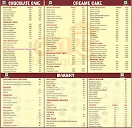 Cake Boutique menu 1