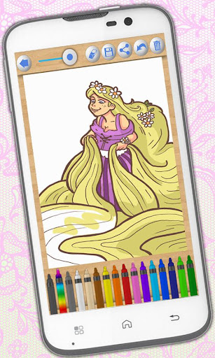 免費下載娛樂APP|Paint Rapunzel magic drawings app開箱文|APP開箱王