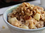 Overnight Slow Cooker Oatmeal – Cinnamon Apple was pinched from <a href="http://thefitchen.com/2013/11/21/overnight-slow-cooker-oatmeal-cinnamon-apple/" target="_blank">thefitchen.com.</a>