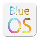 Cover Image of Herunterladen Blue OS Theme 1.1.2 APK