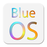 ブルーIOS IPhone6sの電話のテーマ
