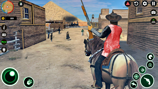 Screenshot Wild West Sniper: War Cowboy