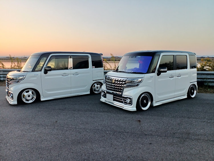 スペーシアカスタムのいつも投稿見て下りありがとうございます🙇・OAGスタンス、トップスタイル・TOPSTYLE・キンストMT12月1日・今年最後のイベントです。に関するカスタム事例の投稿画像12枚目