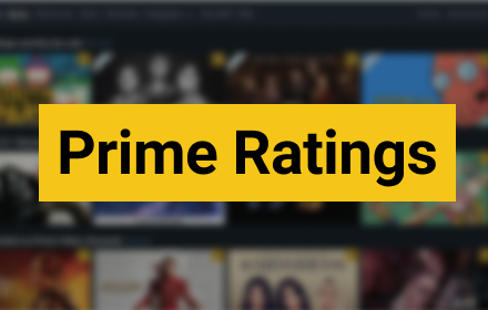 Prime Ratings: IMDb Ratings on Prime Video small promo image