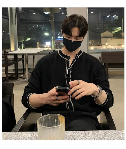 Title 9, Mens Spring and Autumn Loose American Retro Hi...