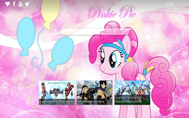 My Little Pony wallpaper new tab