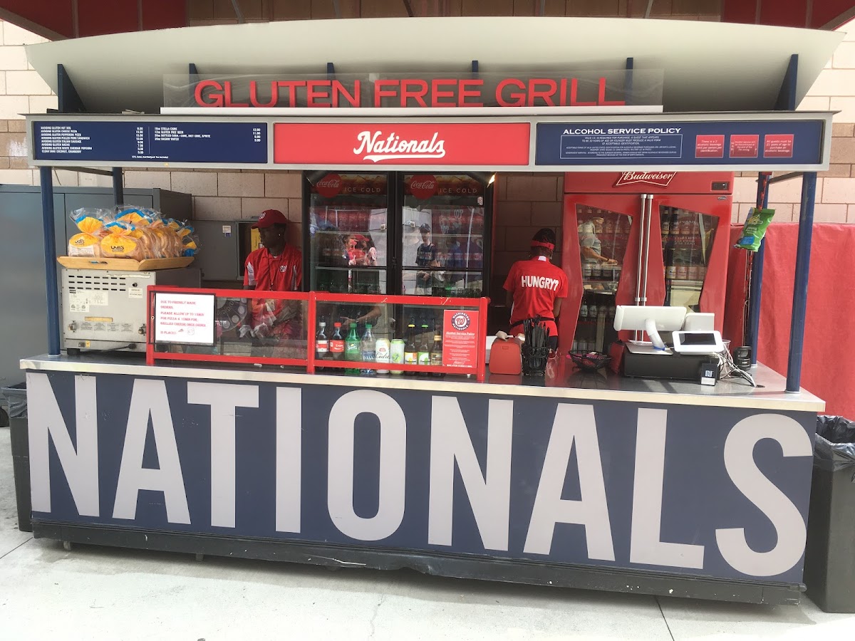 Gluten-Free at Nationals Park