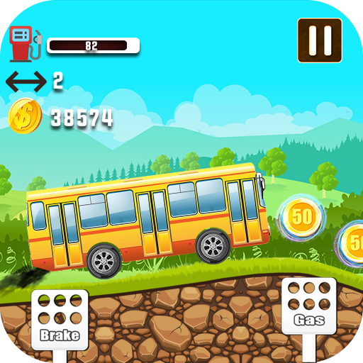 Bus Driving Simulator - 2D Bus Racing Game 19