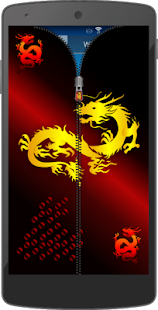 Dragon Zip Screen Lock Screenshots 10