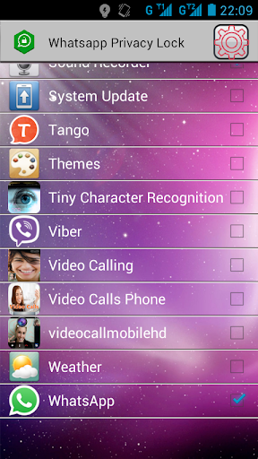 LOCK OF WHATSAPP PRIVACY