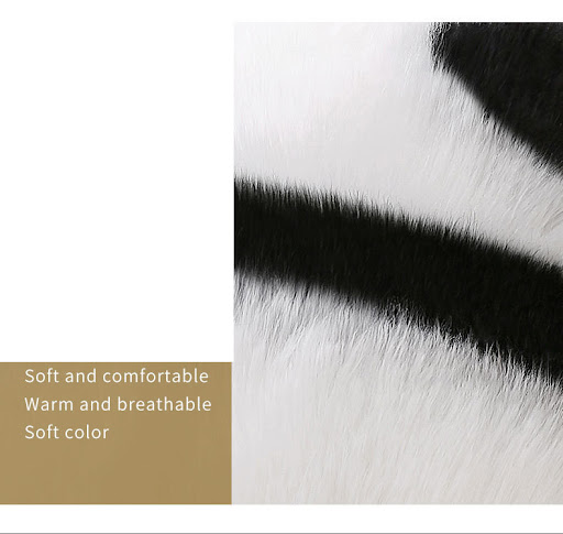 Title 8, Cute Panda Back View Bedside Pillow Cushion pro...