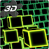 Neon Cube Cells 2 3D Live Wallpaper1.0.5 (Paid)