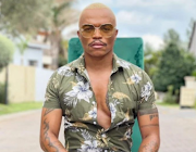 Media personality Somizi Mhlongo.