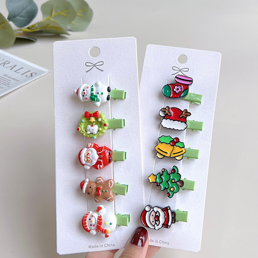 Title 2, Christmas Hair Accessories for Little Girls, Ch...