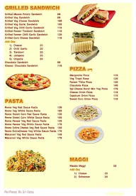 Parnashree Cafe menu 2