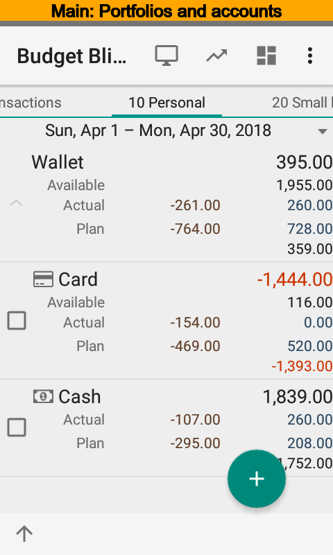 Screenshot 1 Budget Blitz Pro - money tracking and planning 6.4.6 APK PAID