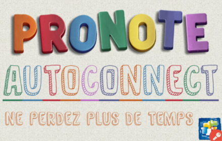 Pronote Autoconnect chrome extension