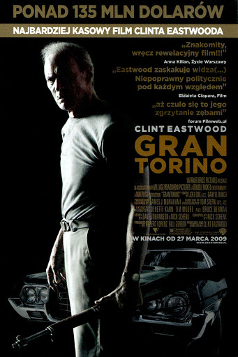 Przód ulotki filmu 'Gran Torino'