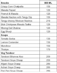 Veggie Chulha menu 1