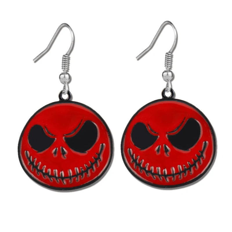 Halloween oorbellen horror grappig pompoen spook demon, de perfecte accessoire voor jouw feestelijke outfit.