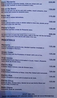 True Blue menu 1