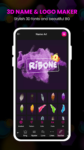 Screenshot 3D Name Art - 3D Logo maker